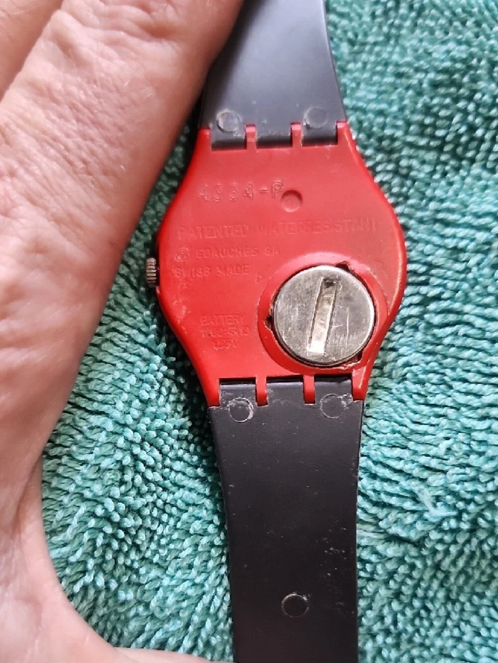 Vintage Swatch Watch 1984 Compu-Tech GR401 Preowned Good Condition